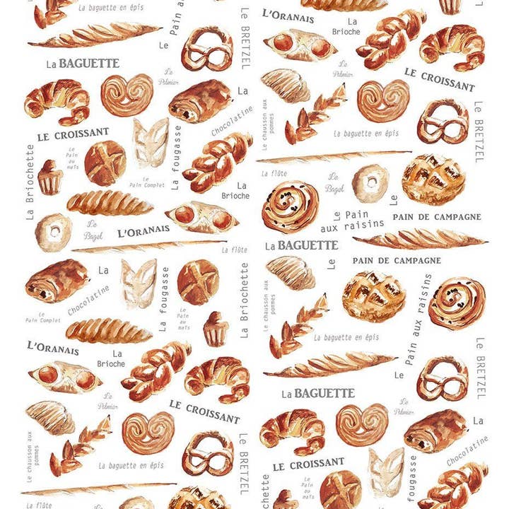 Pain Quotidien - Linge à vaisselle/Torchon pour la vente par Maison Lorrain