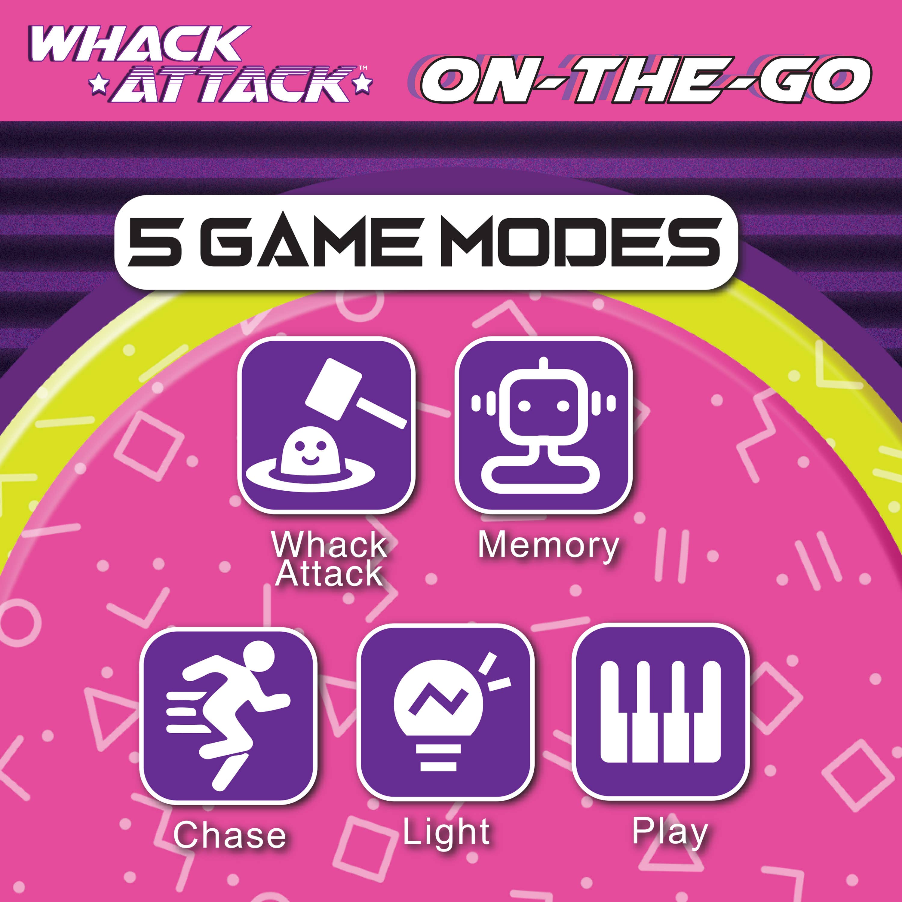 Thin Air Brands - Wholesale Brain Game - Kids - Whack Attack On the Go! Handheld Game6