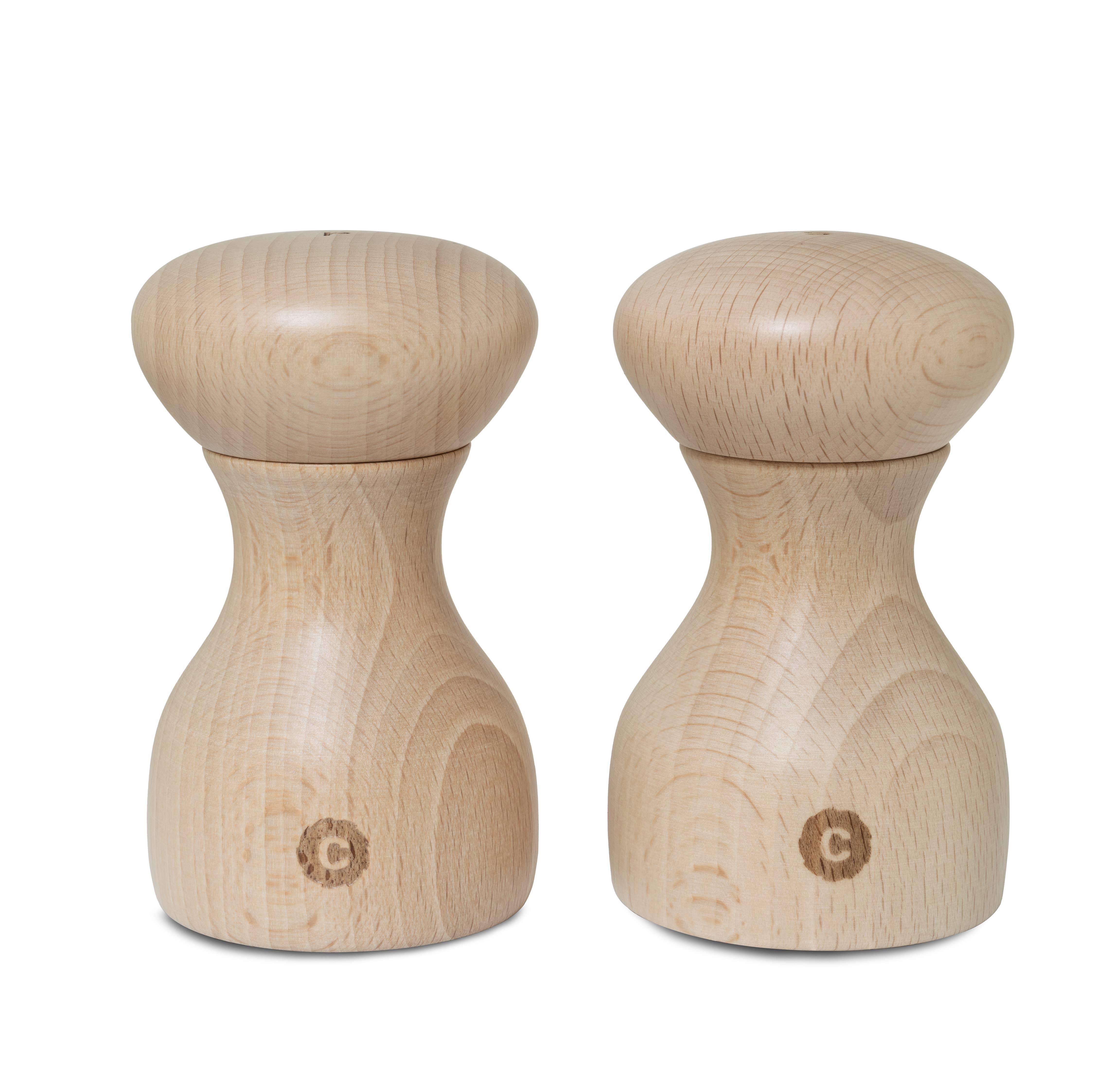CrushGrind - Wholesale Salt & Pepper Shaker Set - Lyon 2pc Set1