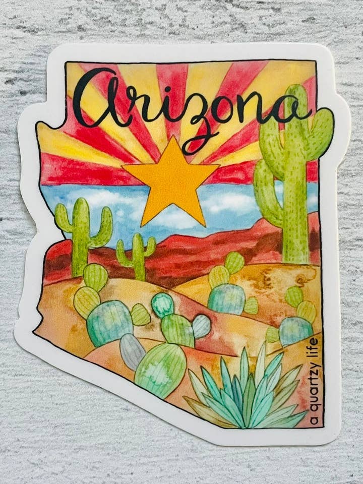 Arizona klistermärke för wholesale av A Quartzy Life