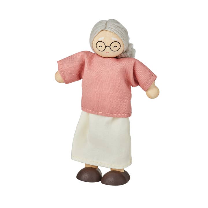 Grandmother Dollhouse Figure - Fair Skin Tone for wholesale by PlanToys