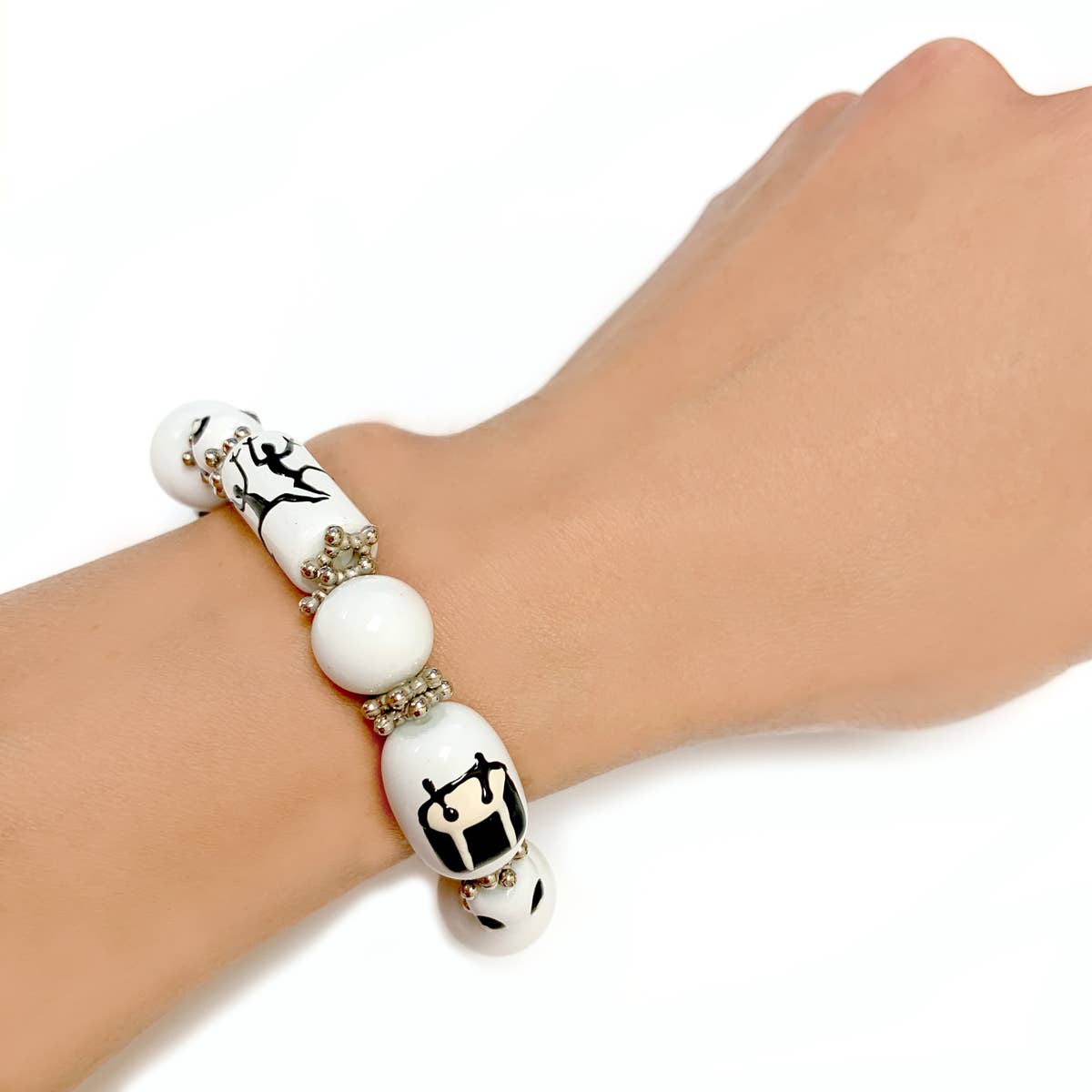 Fiona Accessories – wholesale Pärlarmband – Piano Music Note Beaded Armband, Skäl Lärare Gåvor12