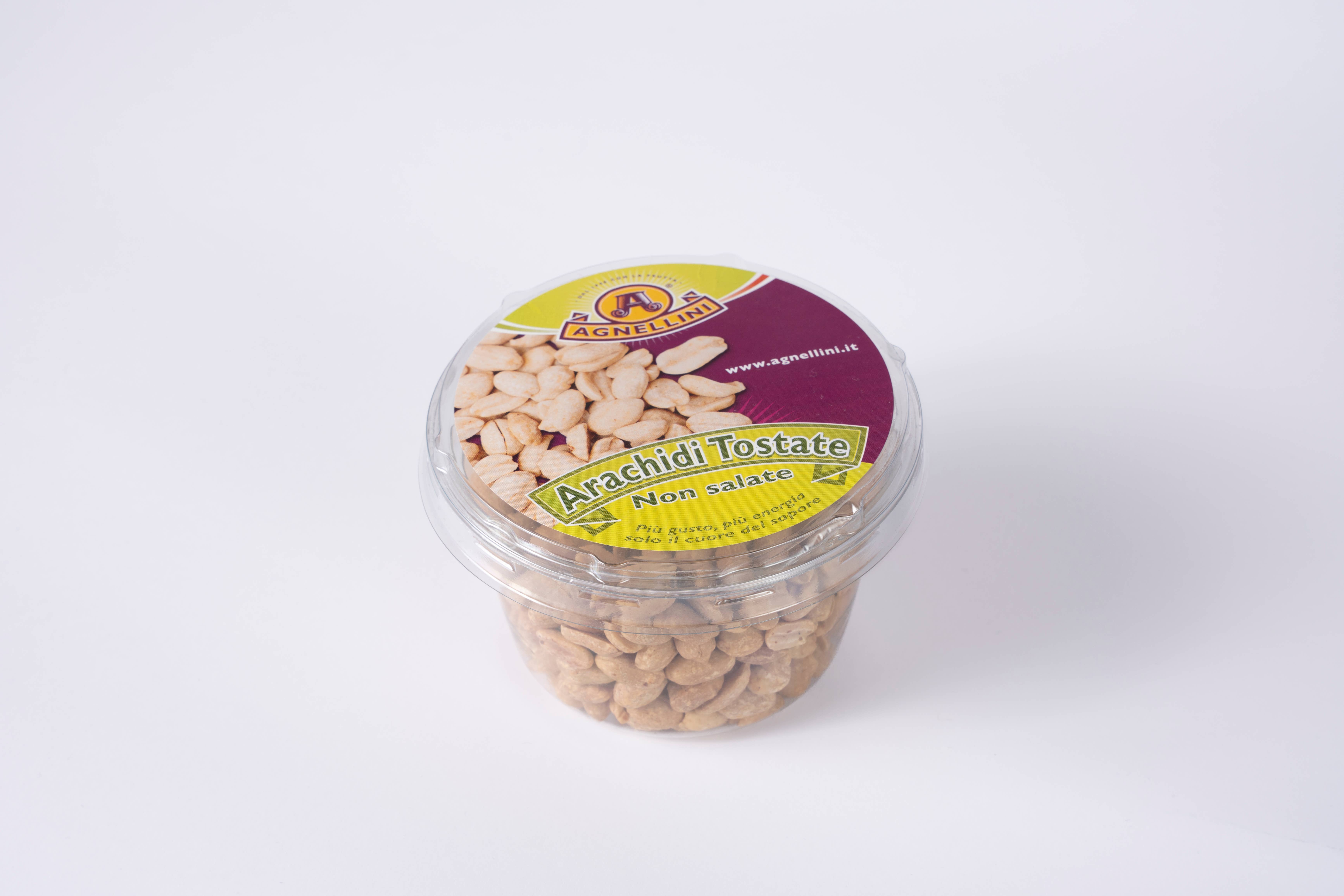 Agnellini Int Srl - Wholesale Nuts - Unsalted roasted peanuts 200g2