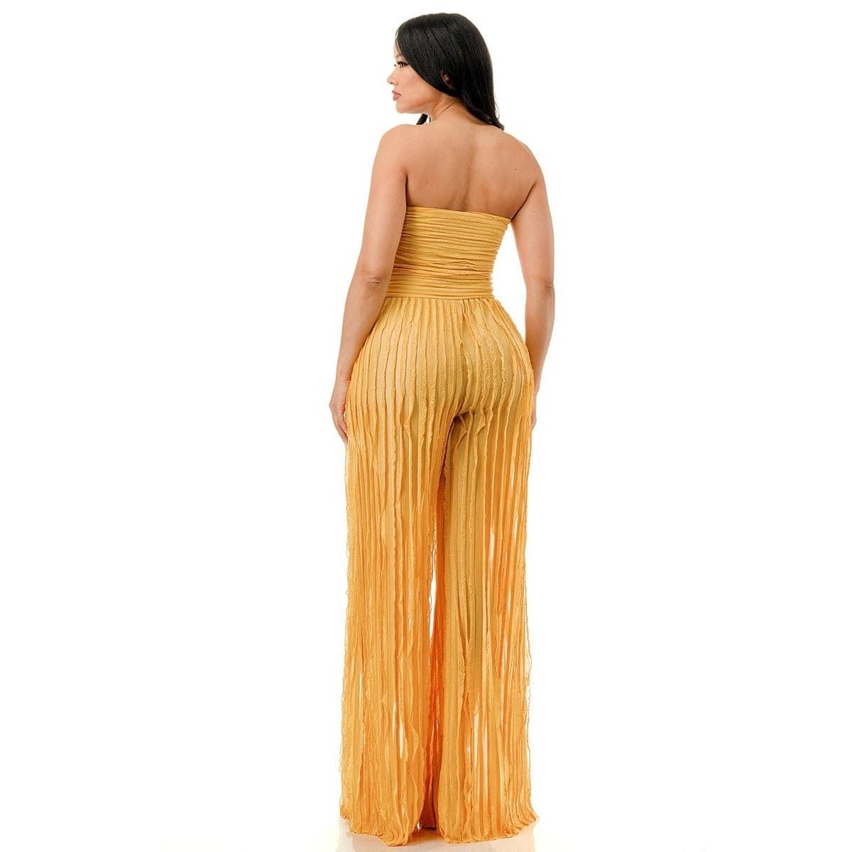 Black Pearl Clothing – Großhandel Jumpsuit – Damen – STRUKTURIERTER JUMPSUIT IN EFEU-OPTIK4