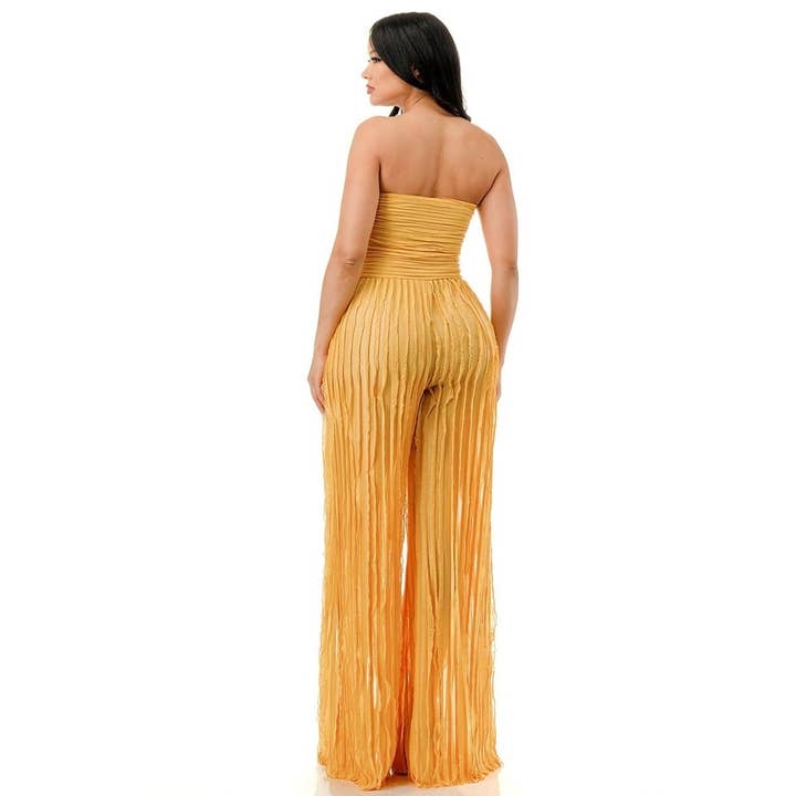 Black Pearl Clothing – Großhandel Jumpsuit – Damen – STRUKTURIERTER JUMPSUIT IN EFEU-OPTIK4