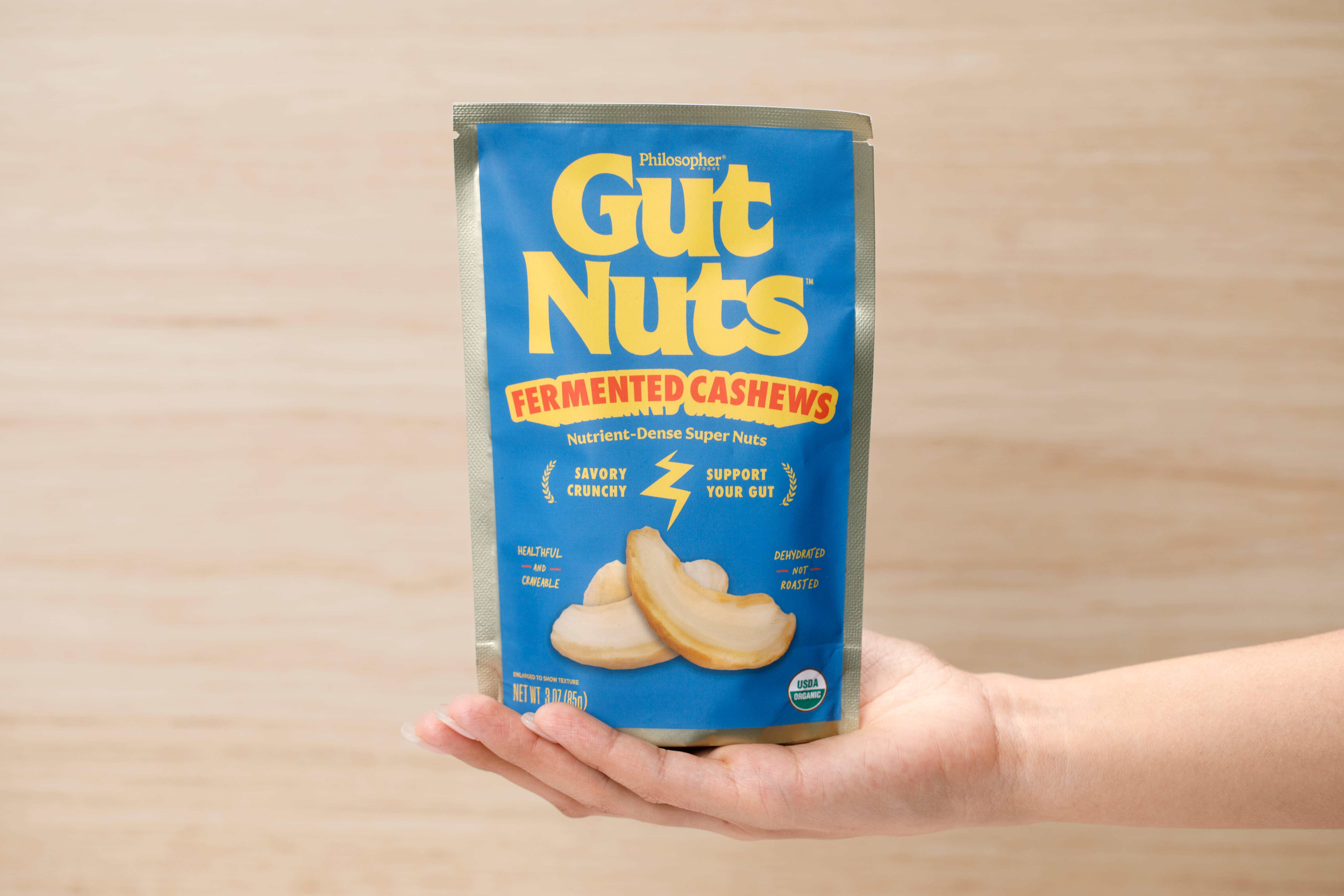 Philosopher Foods - Wholesale Nuts - Gut Nuts - Sprouted & Fermented "Sourdough" Cashews6