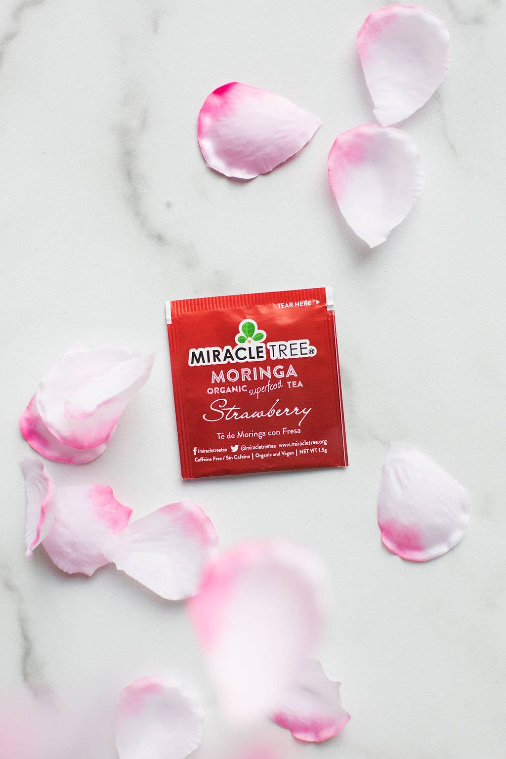 Miracle Tree - Wholesale Tea Bags - Organic Moringa Tea: Strawberry10