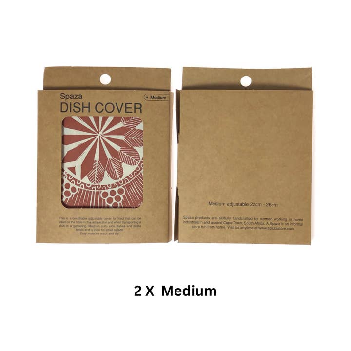Spaza Store - Wholesale Food storage wrap/bag - RETAIL STARTER PACK - Dishcover Multi Pack in Safari Design4