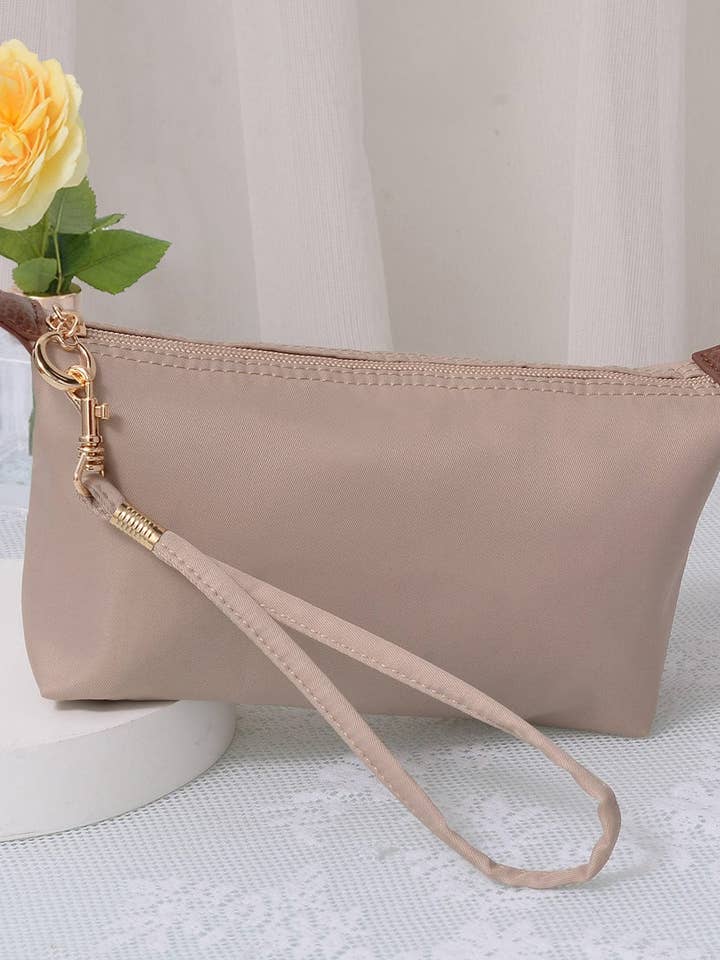 HM1006 Monogrammable Nylon Fabric Cosmetic Bag for wholesale by MiMi Wholesale