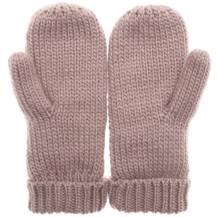 Fashion City - Wholesale Mittens - Women's - Winter Gloves Cable Knit Mittens with Fleece Lined19