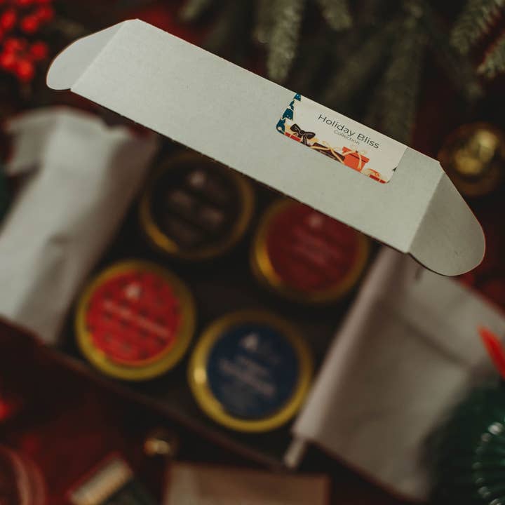 Pure Intentions Candle Company - Wholesale Travel Candles - Holiday Bliss Discovery Set1