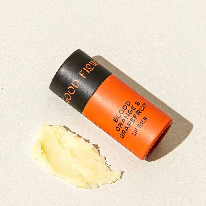 Good Flower Farm - Wholesale Lip Balm - Blood Orange & Grapefruit Lip Balm/0.3 oz Biodegradable Tube