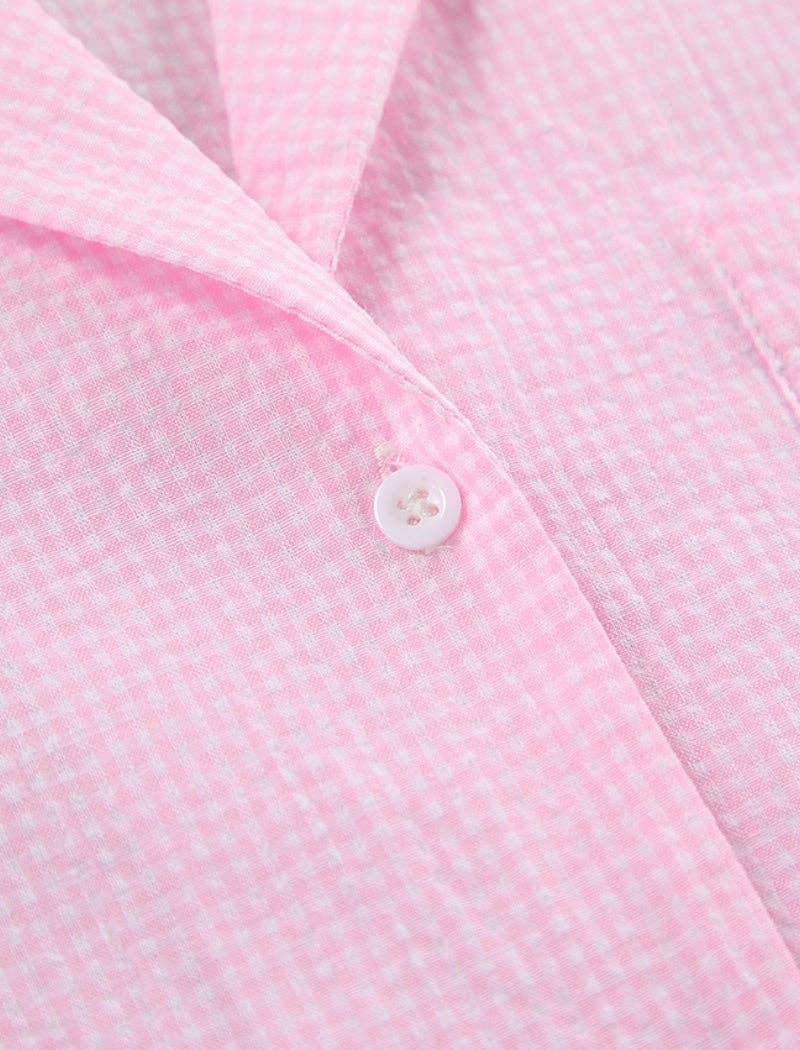 AZSHOP Trading LLC - Vente Haut et bas de pyjama – femme - Ensemble de pyjama long bordé de plumes4