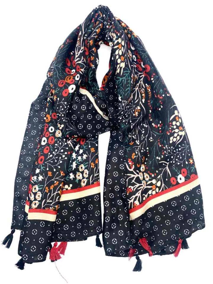 Foulards pompon cd-4 pour la vente par LINETA