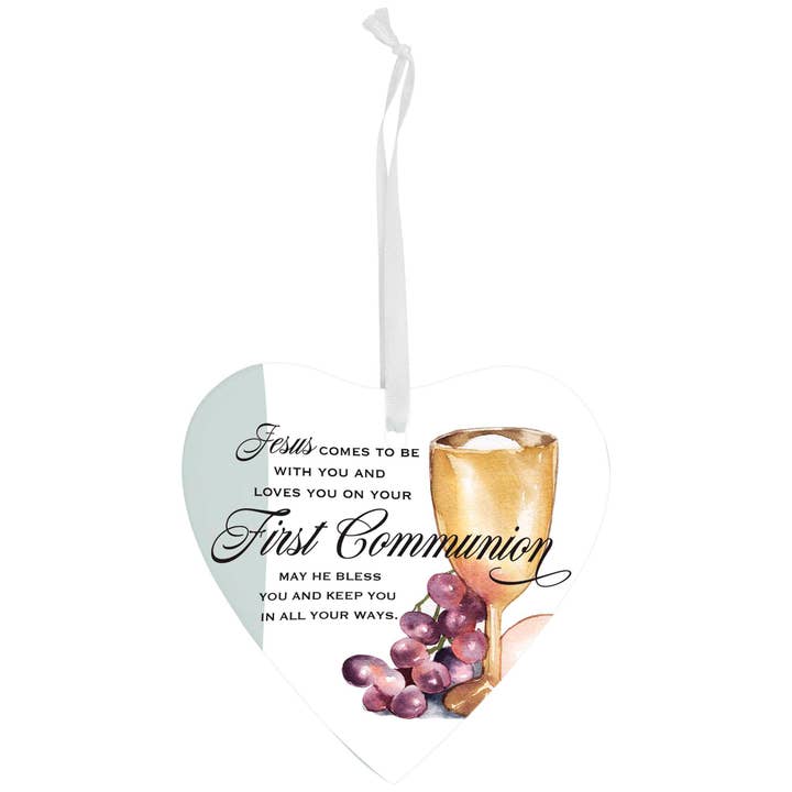 Glass Ornament First Holy Communion for wholesale by Dicksons