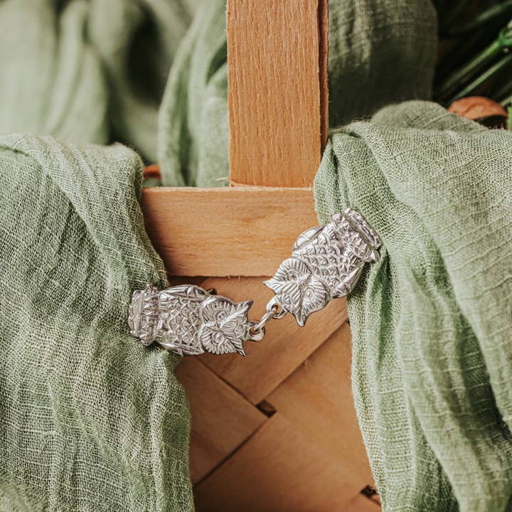 House of Morgan Pewter - Wholesale Brooch - Custon Sweater Clip - Shawl Clasp - Select your Design3