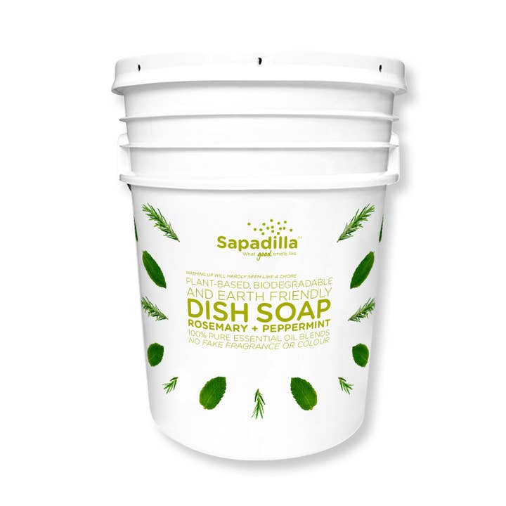 Sapadilla Soap Co - Wholesale Dish Soap - Dish Soap Bulk - 5 Gallon Bulk