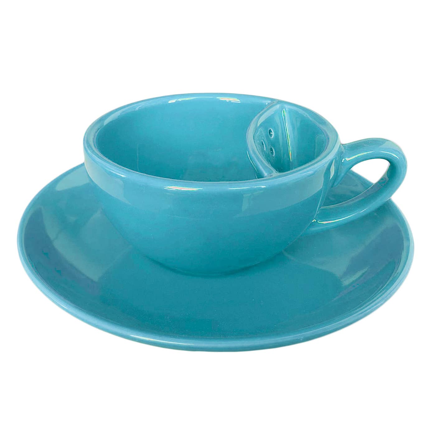Arcucci Trade - Wholesale Coffee/Tea Cup - LOVERAMICS TEA CUP WITH INFUSER AND PLATE 4 COLORS CERAMIC1