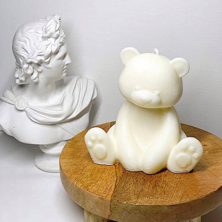 Teddy-Kerze für den Großhandel von BOUJEE & CO.