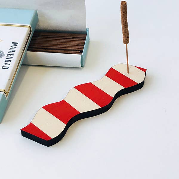 Cosmic Peace Studio – wholesale Incense holder – WAVE INCENSE HOLDER2