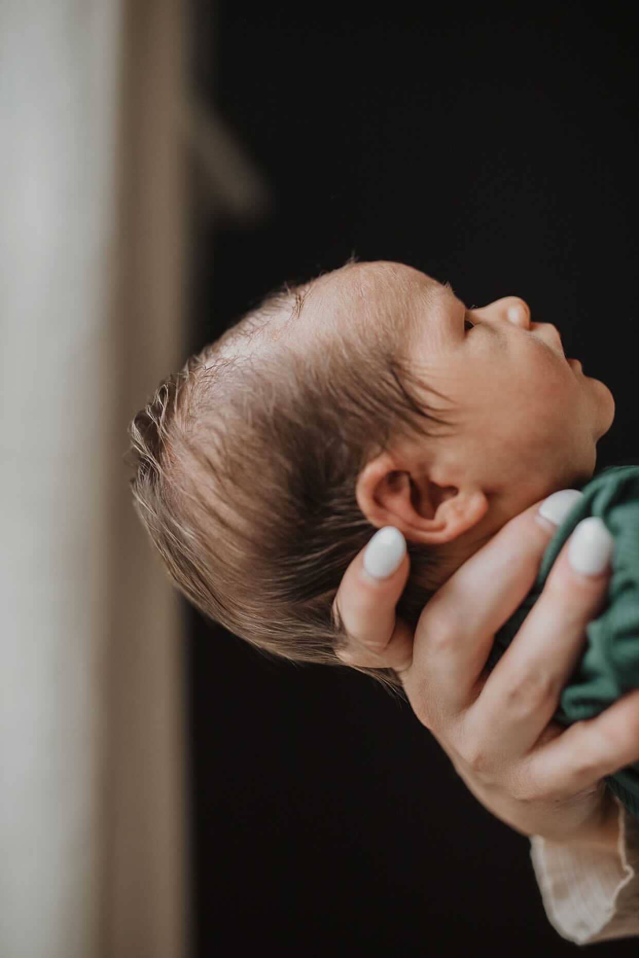 Three Little Tots - Wholesale Babygown - Baby - Forest Green Ribbed Knotted Newborn Baby Gown Sleepwear29