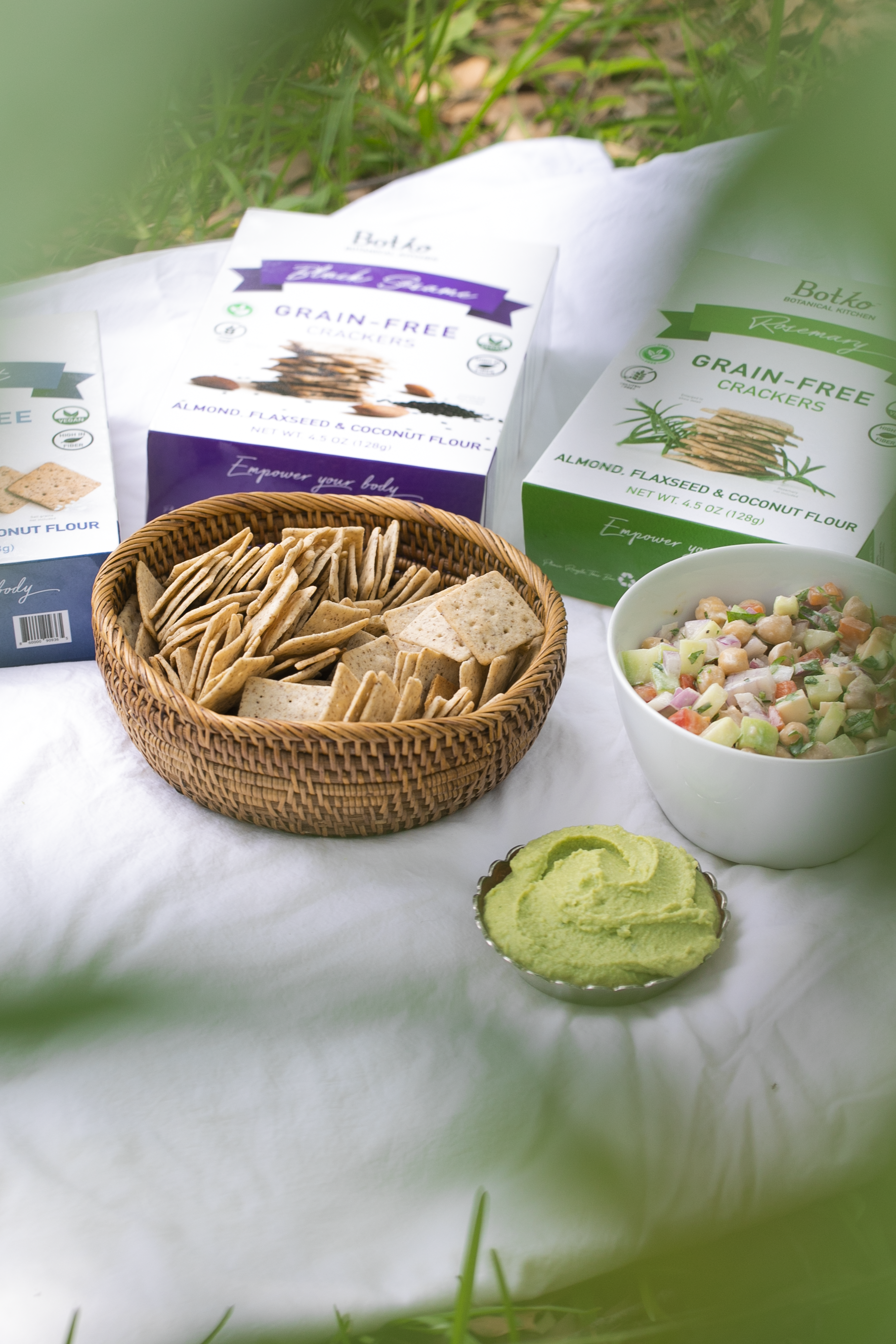 Botko - Wholesale Crackers - Botko Gluten and Grain Free Crackers, Sea Salt5