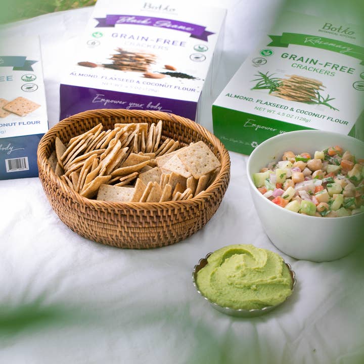 Botko - Wholesale Crackers - Botko Gluten and Grain Free Crackers, Sea Salt5