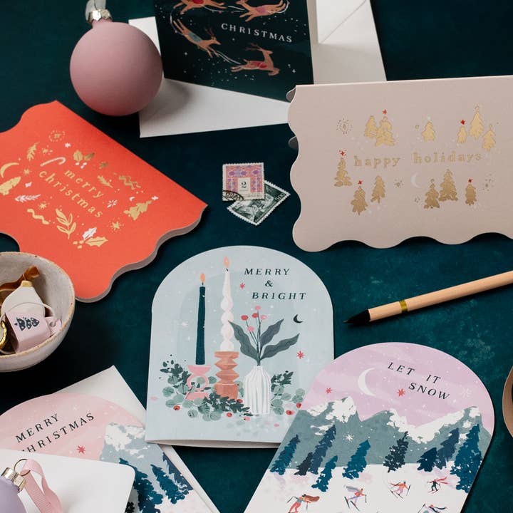 Sister Paper Co. - Wholesale Christmas card - Trees Happy Holidays Card | Christmas Cards | Holiday Cards2