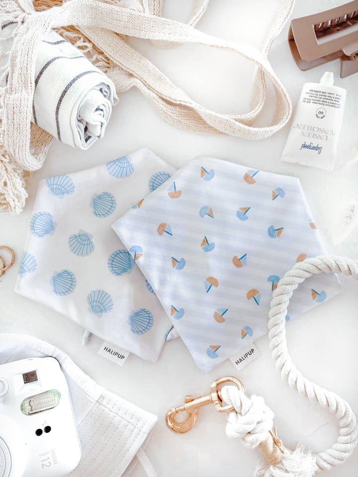 Set Sail Dog Bandana for wholesale by Halipup