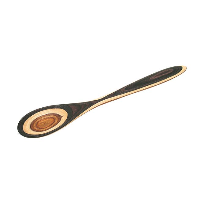 8" Natural Pakka Mini Spoon for wholesale by Island Bamboo