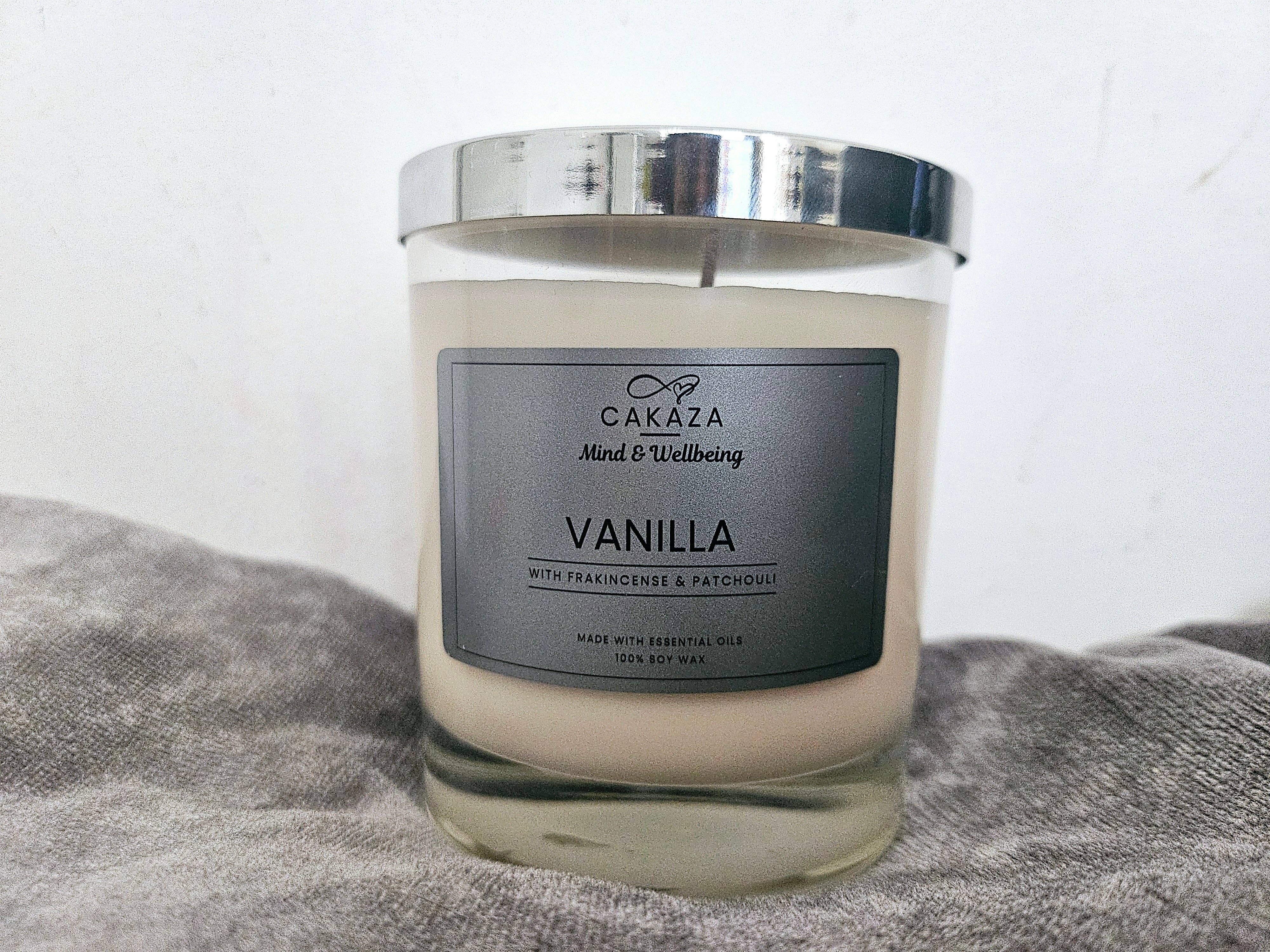 Cakaza – wholesale Jar/filled candle – Symphony Collection: Vanilla Candle1