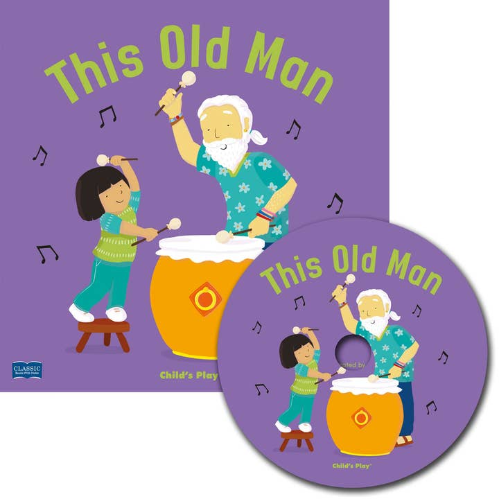 This Old Man (8x8 Softcover with CD Edition) for wholesale by Child's Play Inc.