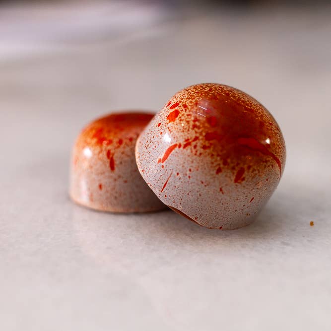 J. Patrice Chocolate Studio - Wholesale Chocolate Box - Milk Chocolate Collection - 12 Piece BonBon Box -6