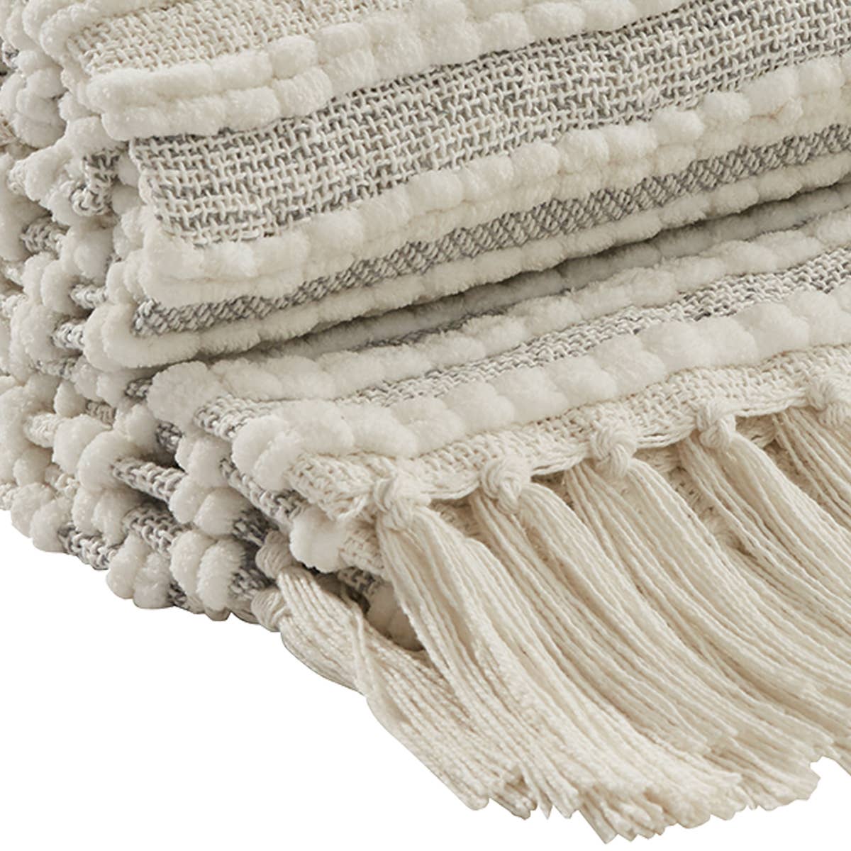Split P - Wholesale Throw Blanket - Fina Ribbed Throw2