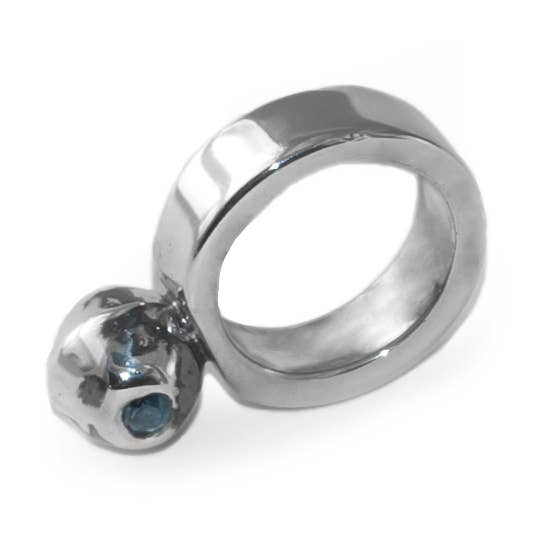 Topazio Evil Eye in argento per la vendita all'ingrosso da parte di Rebecca Nadler Designs