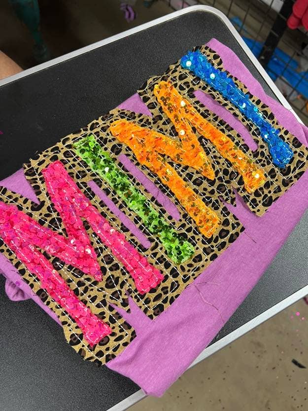 Sew Fancy Designs - Wholesale T-shirt ā women's - DOUBLE STACKED Name Shirt - Personalized Shirt 0