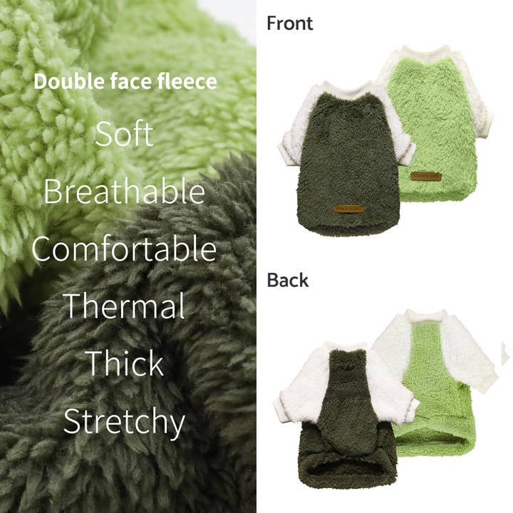 Fitwarm – Engroshandel Sweater - Hund – 2 stk Fleecetrøje