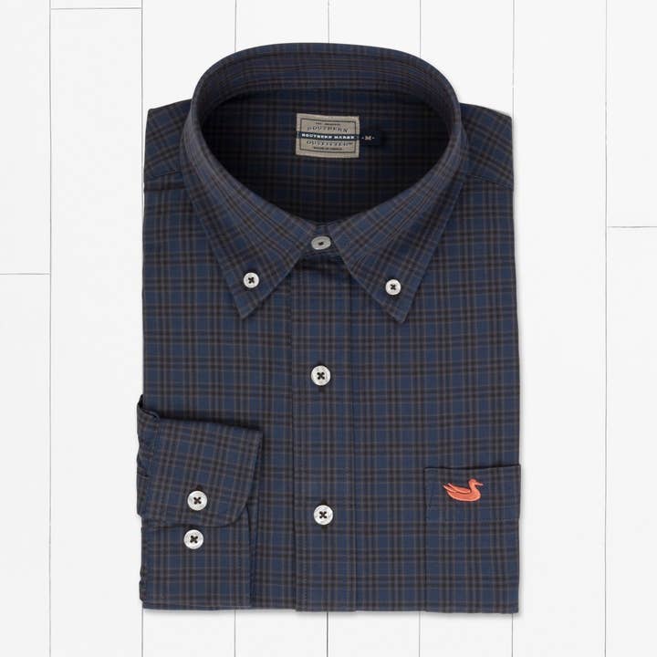 Abilene Washed Gingham Dress Shirt for wholesale by Southern Marsh