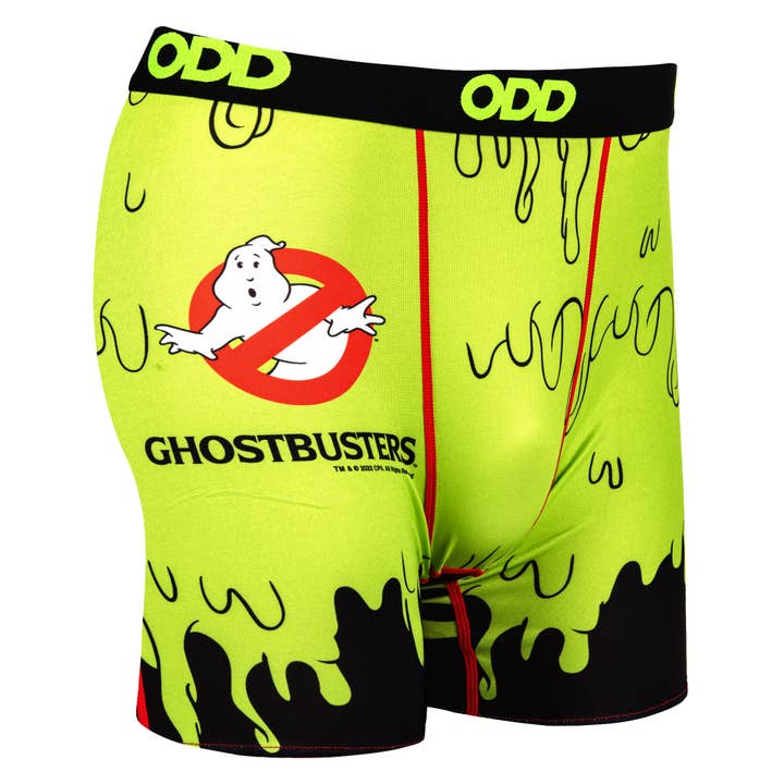 Odd Sox - Wholesale Underwear - Men's - Ghostbusters Slime Mens Boxer Briefs