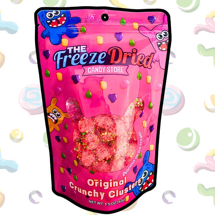 Crunchy Clusters for wholesale by The Freeze Dried Candy Store