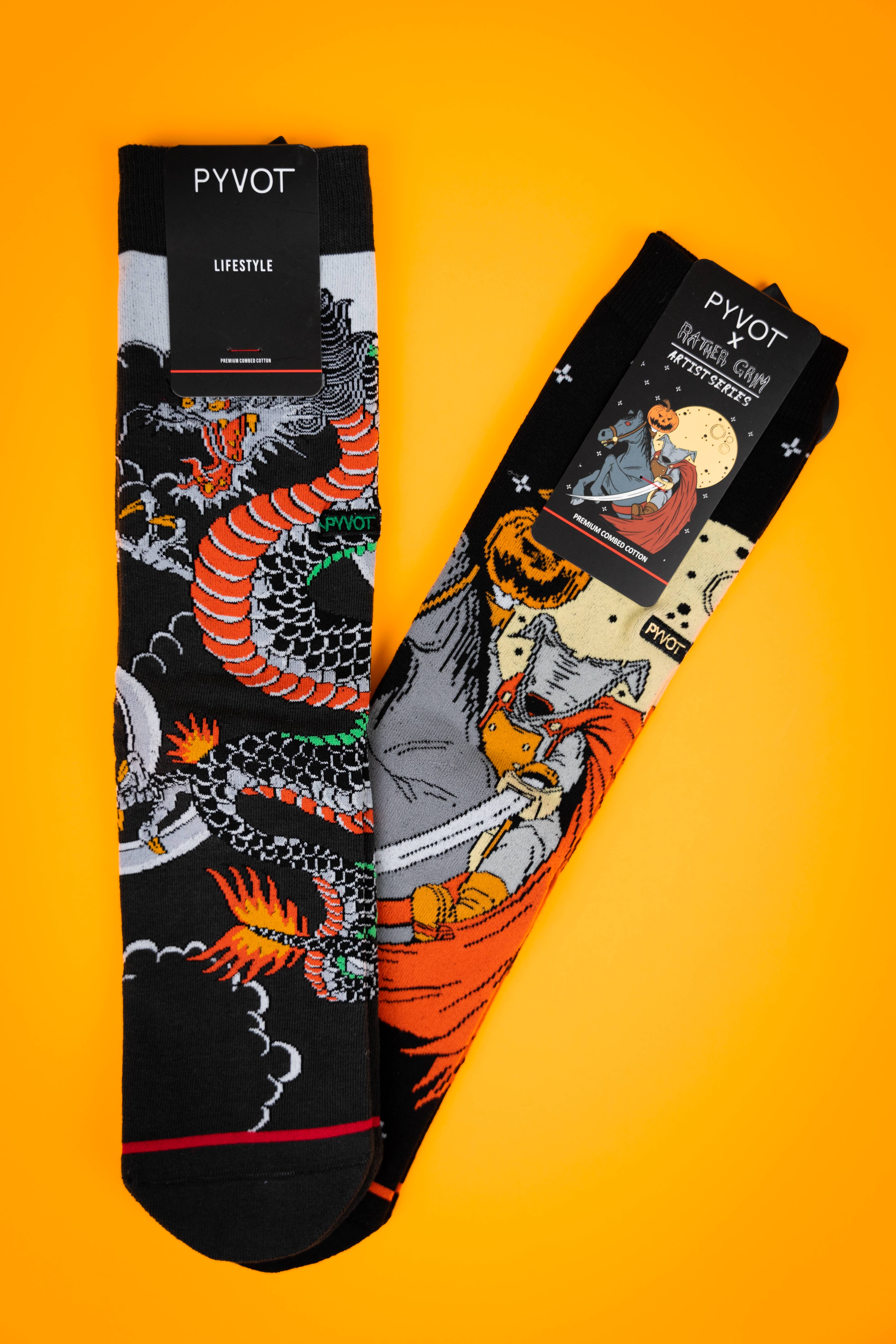 Noir Chaussettes Way Of The Dragon en vente sur Faire5