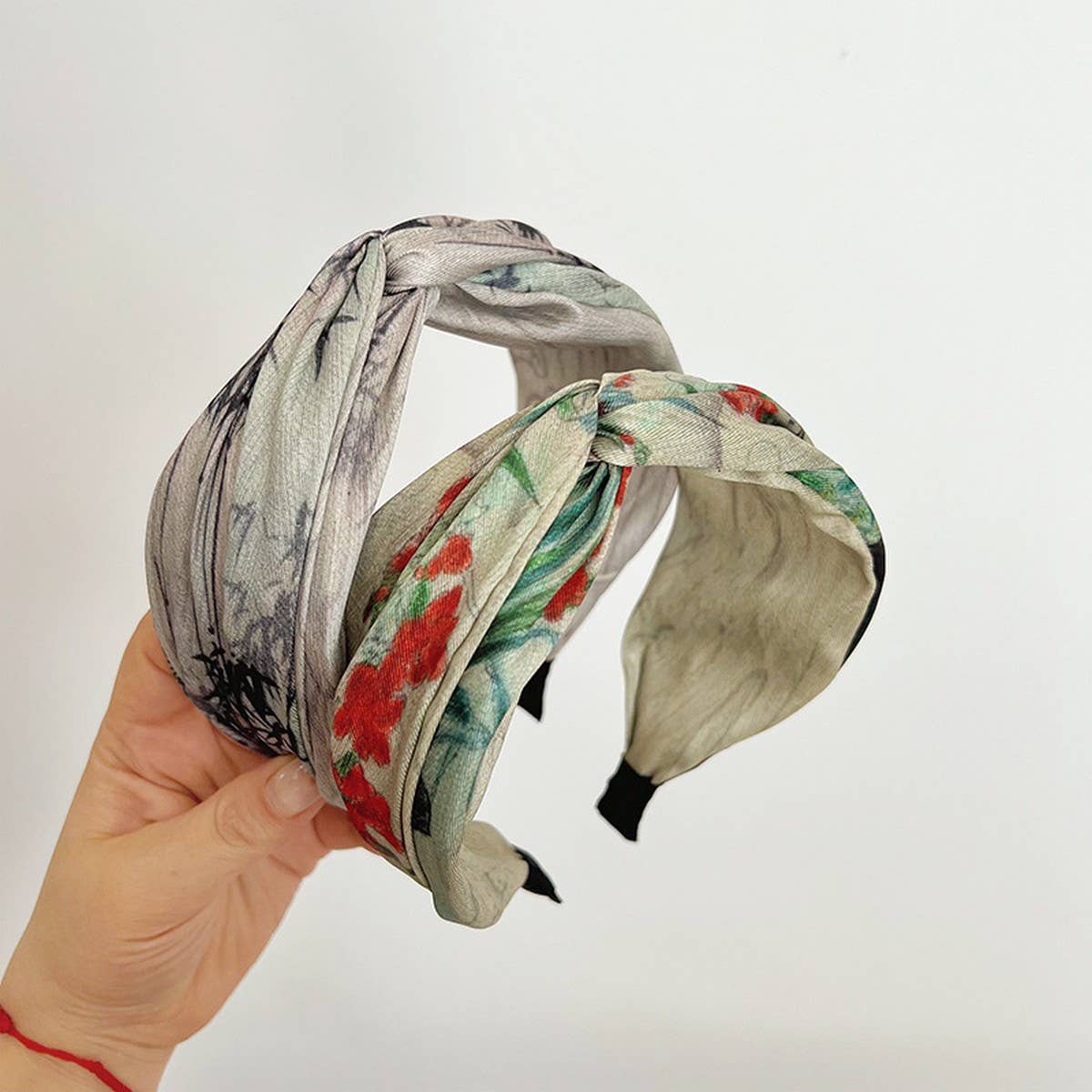 ACCITY - Wholesale Fashion Headband - Women's - RETRO OIL PAINTING WIDE BORDER VERSATILEHEADBANDS_CWAHA073297