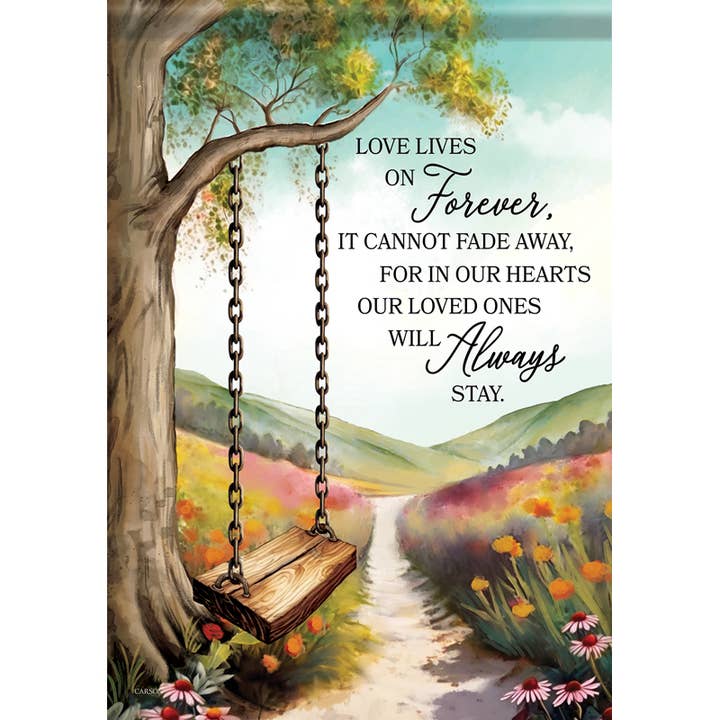 "Always Stay" Dura Soft™ Garden Flag for wholesale by FlagTrends by Carson