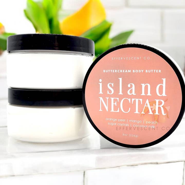 Island Nectar | Buttercream Body Butter for wholesale by Effervescent Co.