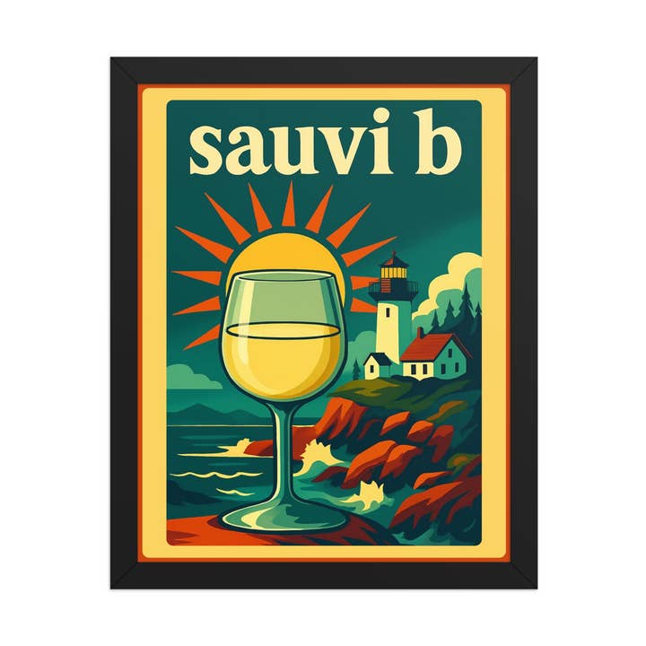 Sauvi B Framed Print for wholesale by July Bean Designs