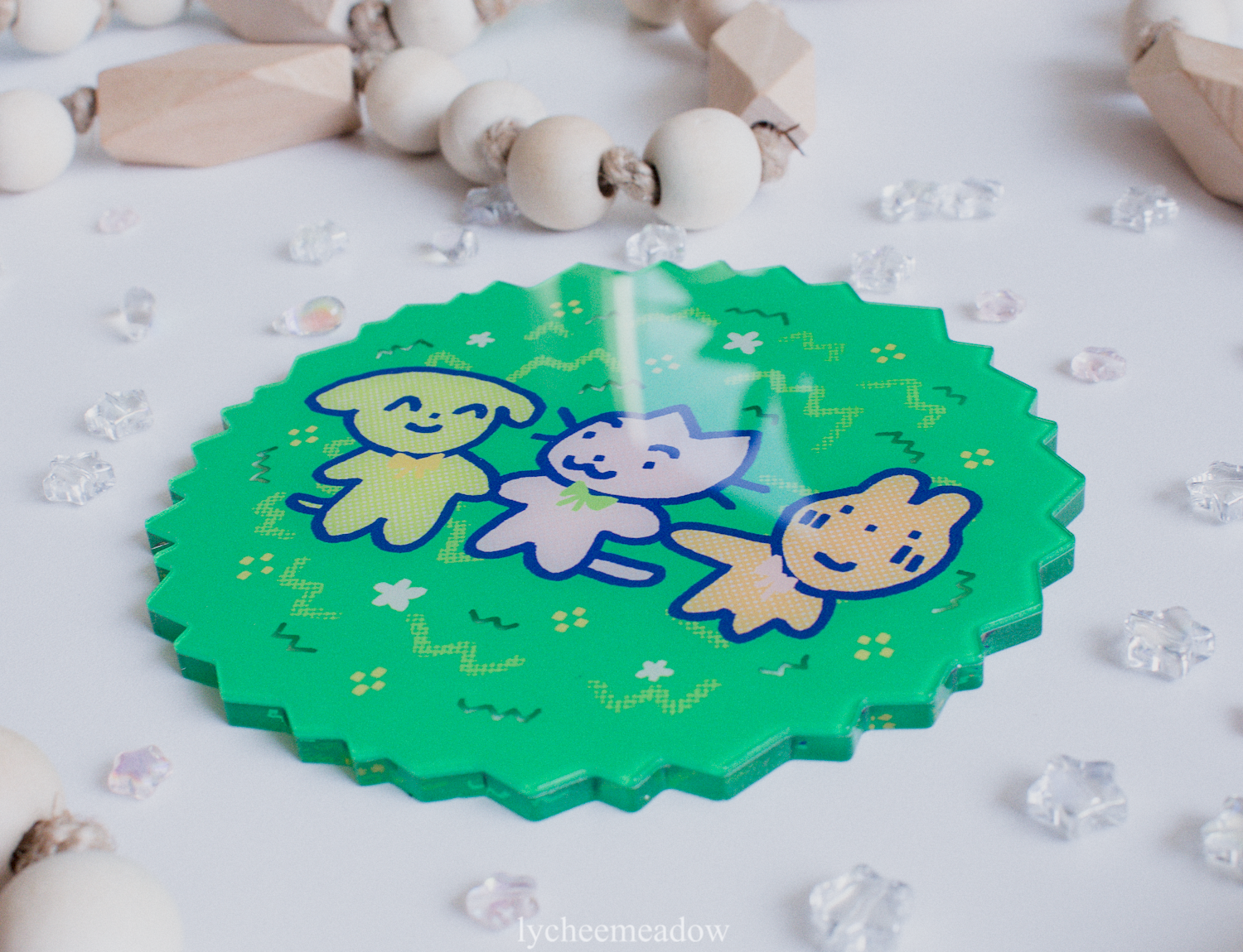 Lycheemeadow - Wholesale Coasters - Meadow Friends Coaster3