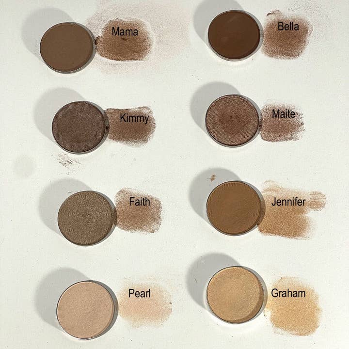 Cool Brown Neutrals - Eye Shadow (Choose from 4 options) for wholesale by Chapter 3 Beauty Co