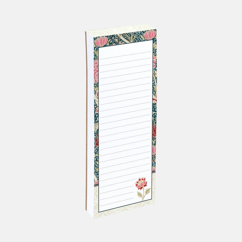 The Gifted Stationery Company – wholesale Anteckningsblock – Inköpslista - William Morris - Cray A1