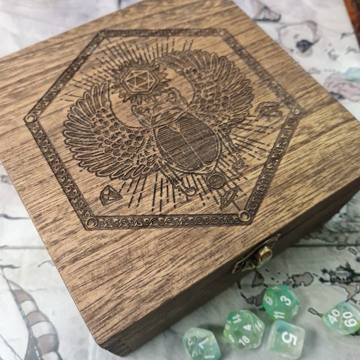 Large Dice Beetle Storage / Dice Box for wholesale by Critit