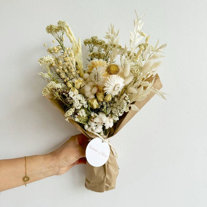 Ombre Dried Flower Bouquet for wholesale by House of Lilac
